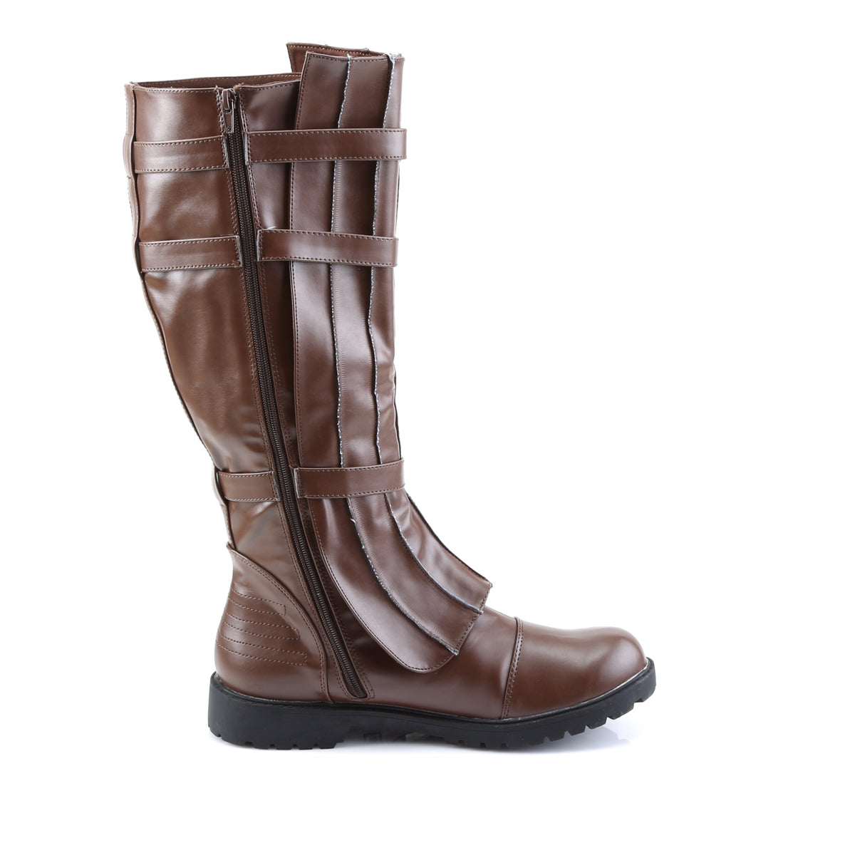 Funtasma Bottes pour hommes WALKER-130 Brown PU