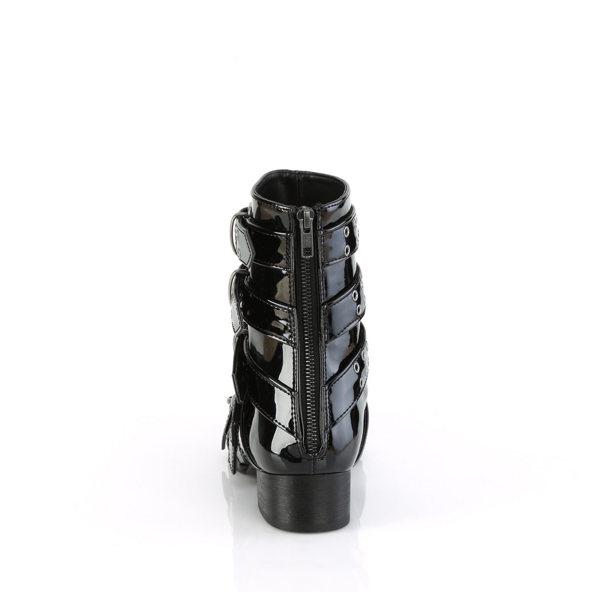 DemoniaCult Mens Boots WARLOCK-70 Blk Pat