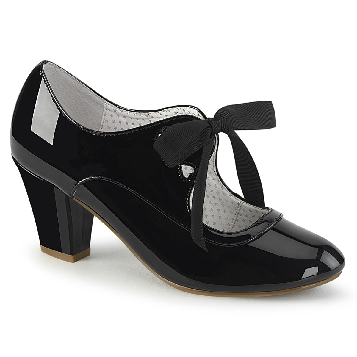 Pin Up Couture Pompes pour femmes WIGGLE-32 blk pat