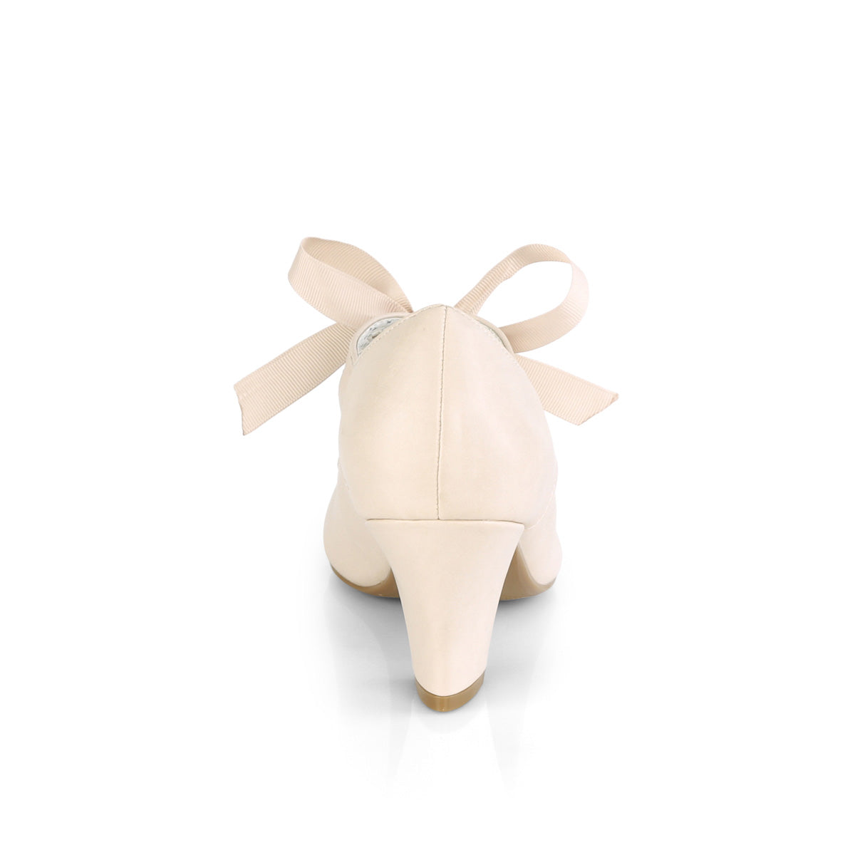Pin Up Couture Pompes pour femmes WIGGLE-32 cuir faux beige